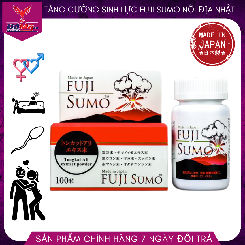 Viên uống tăng cường sinh lực Fuji Sumo Nhật Bản 100 viên