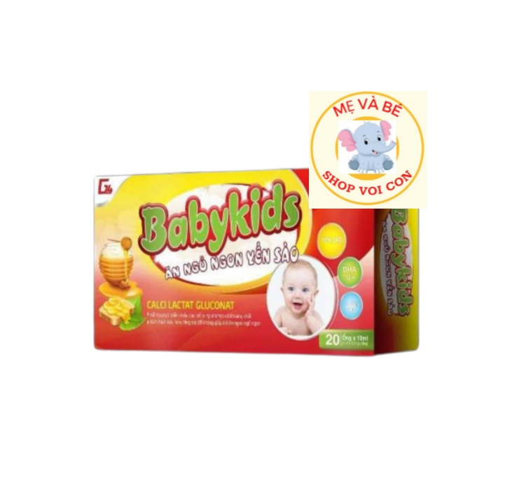 Siro Baby kid yến sào Tăng Cân - Ngủ Ngon