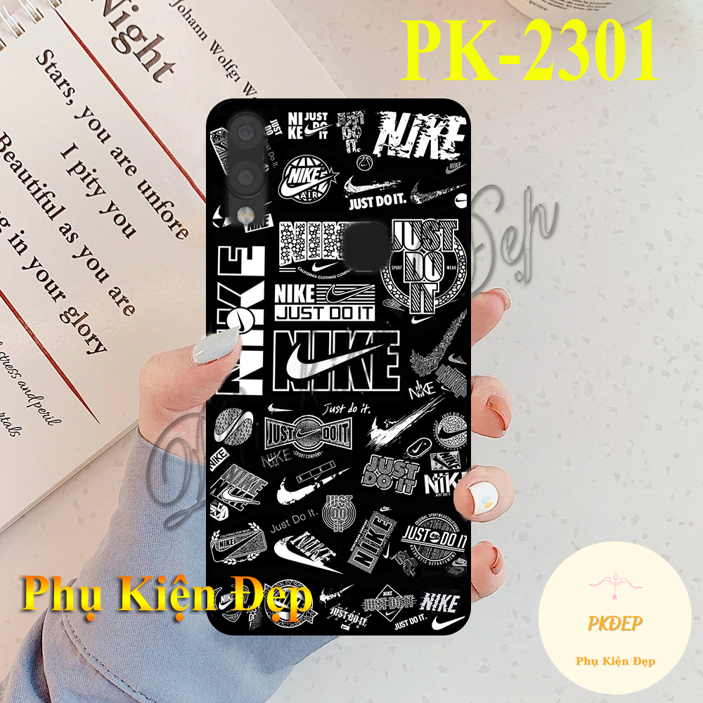 Ốp lưng Vsmart Joy 1 + in hình Họa tiết Ni_ke
