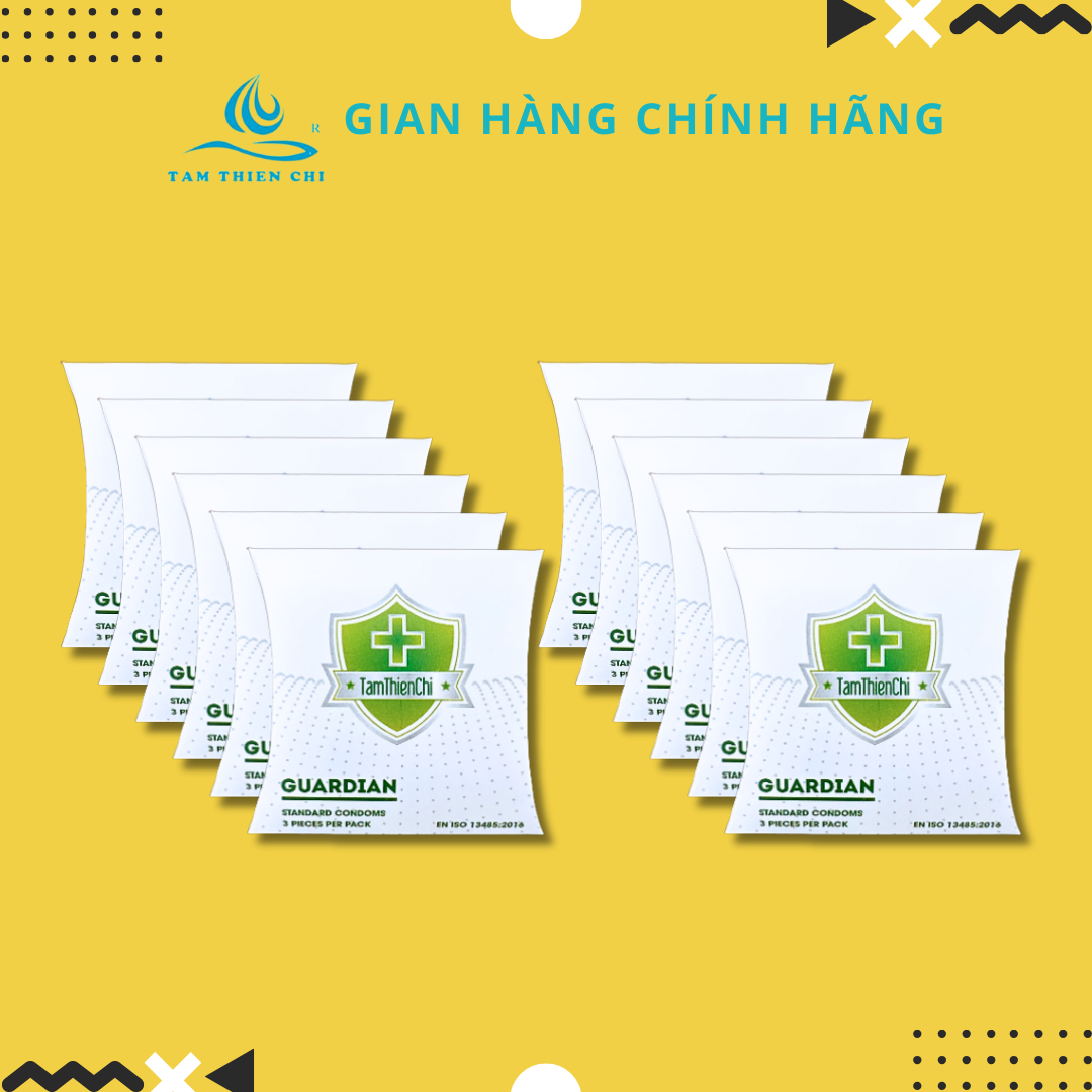 Bao cao su giá rẻ Tâm Thiện Chí Guardian combo nhiều chiếc