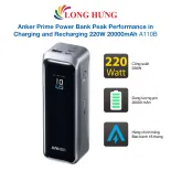 Sạc dự phòng Anker Prime Power Bank Peak Performance in Charging and Recharging 220W 20000mAh A110B - Hàng chính hãng - 20000mAh, 220W, Hỗ trợ sạc nhanh
