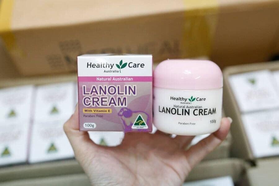 Kem Dưỡng Da Healthy Care Lanolin Cream With Vitamin E