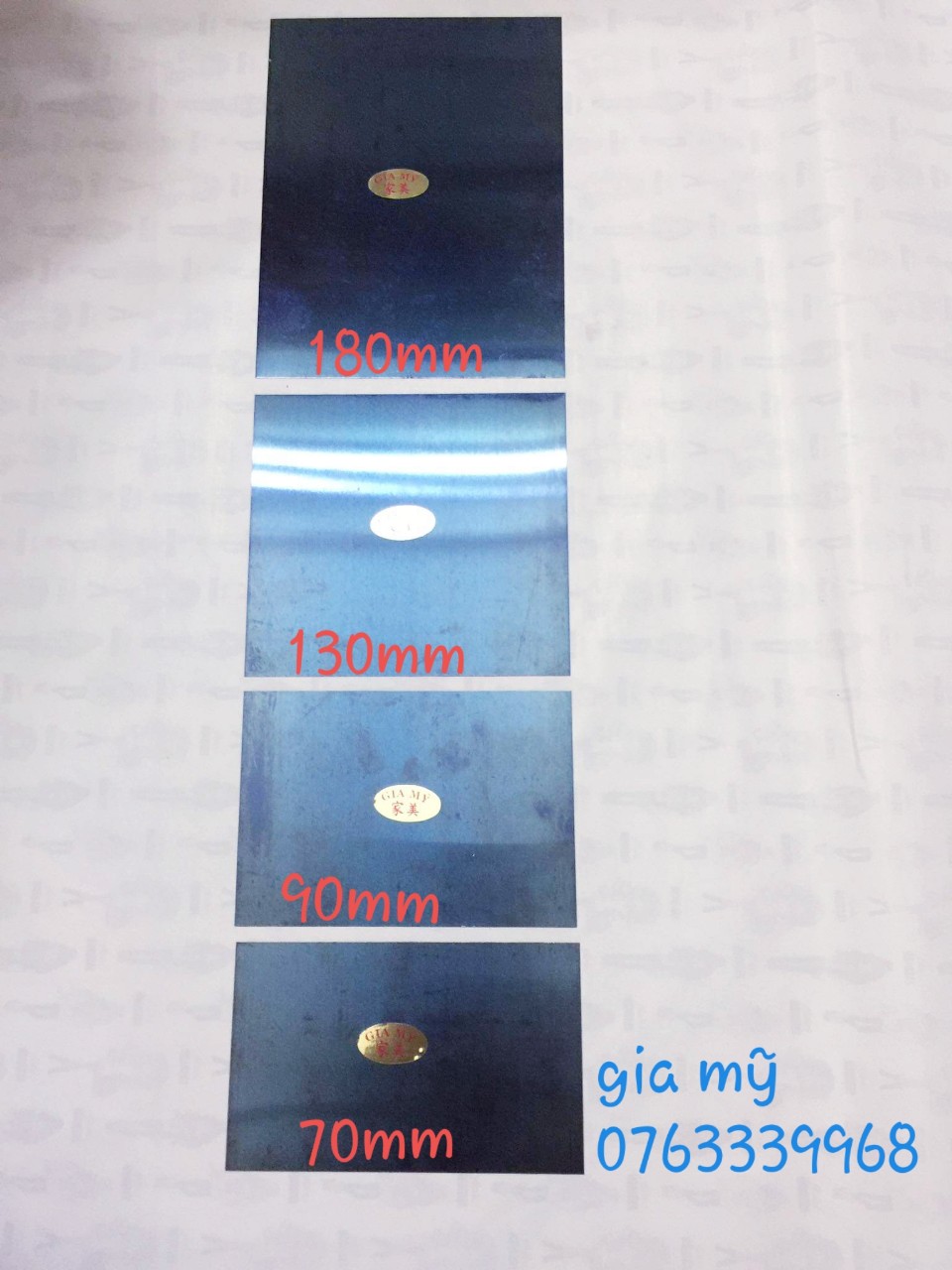 [HCM]DAO thep trét bột Matit.cao cấp .mỏng dẻo.-GIA MỸ 1 BỘ 4 KÍCH THƯỚC(18CM13CM9CM7CM*13CM)