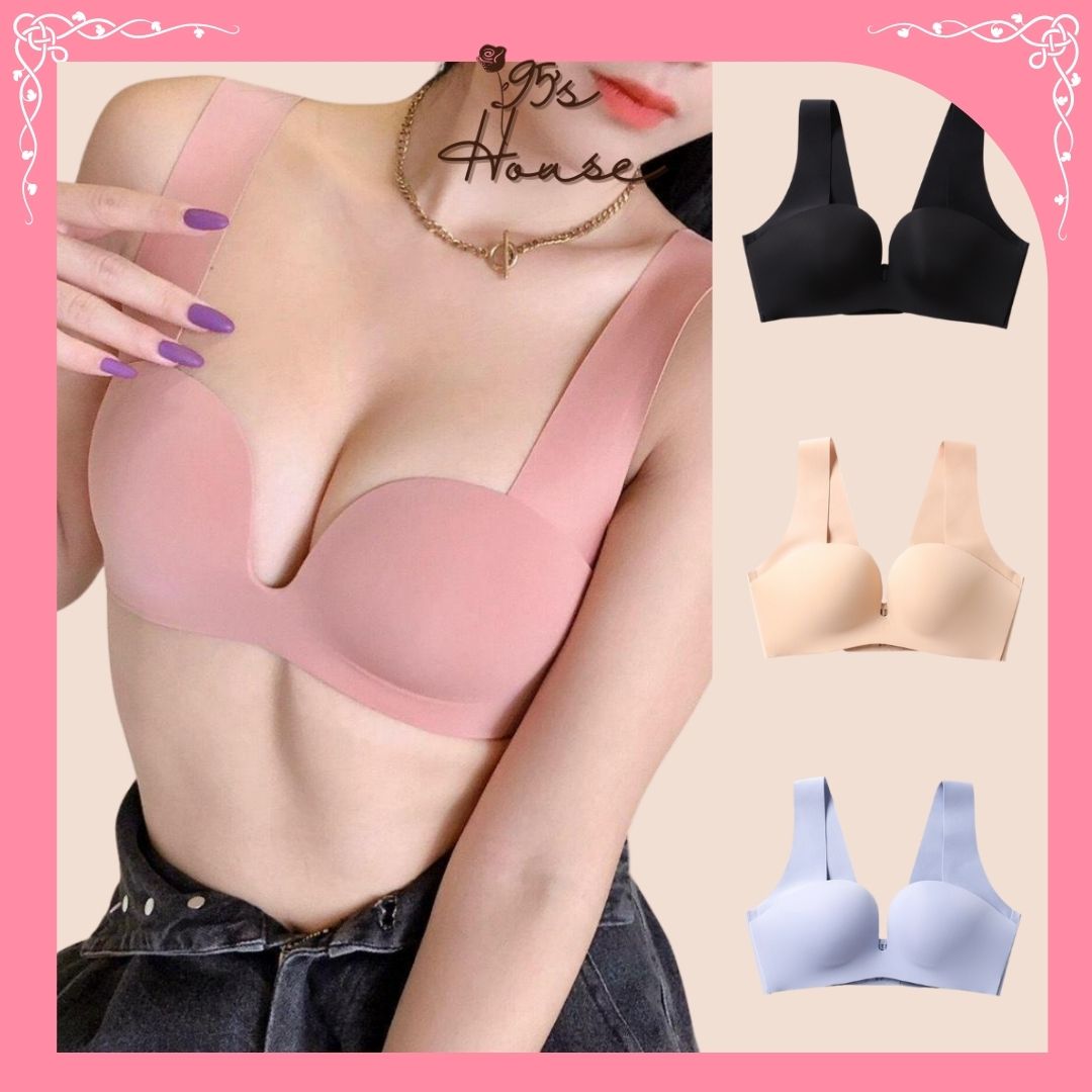 Áo ngực su đúc bản to không gọng, áo lót nữ nâng ngực as07