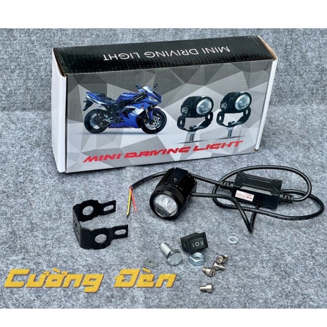 Đèn trợ sáng mini 2 chế độ vàng / trắng