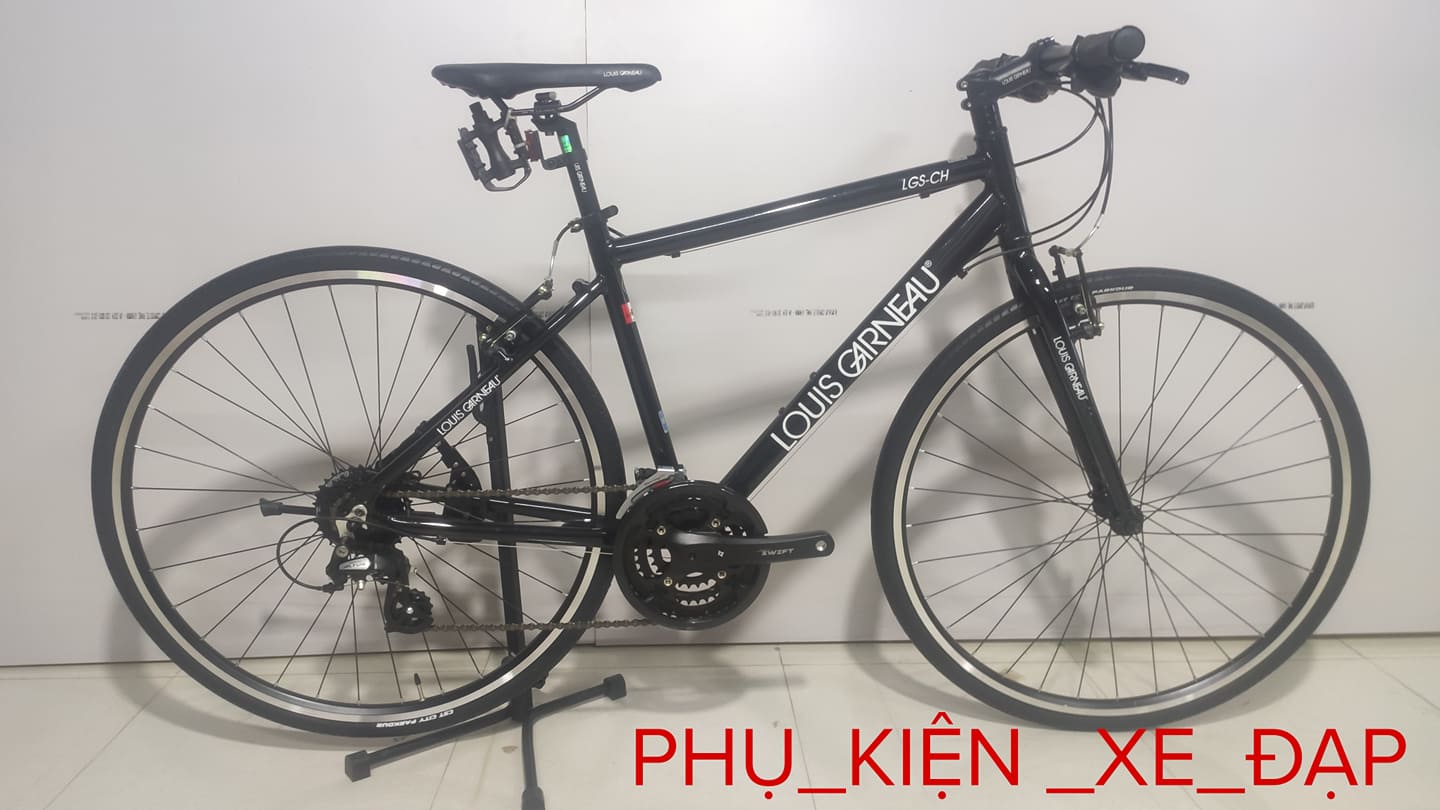 Xe đạp thể thao louis gerneau lgs-ch, khung nhôm 6061, bộ đề shimano 24 tốc độ, xe mới 100%, bảo hành 1 năm