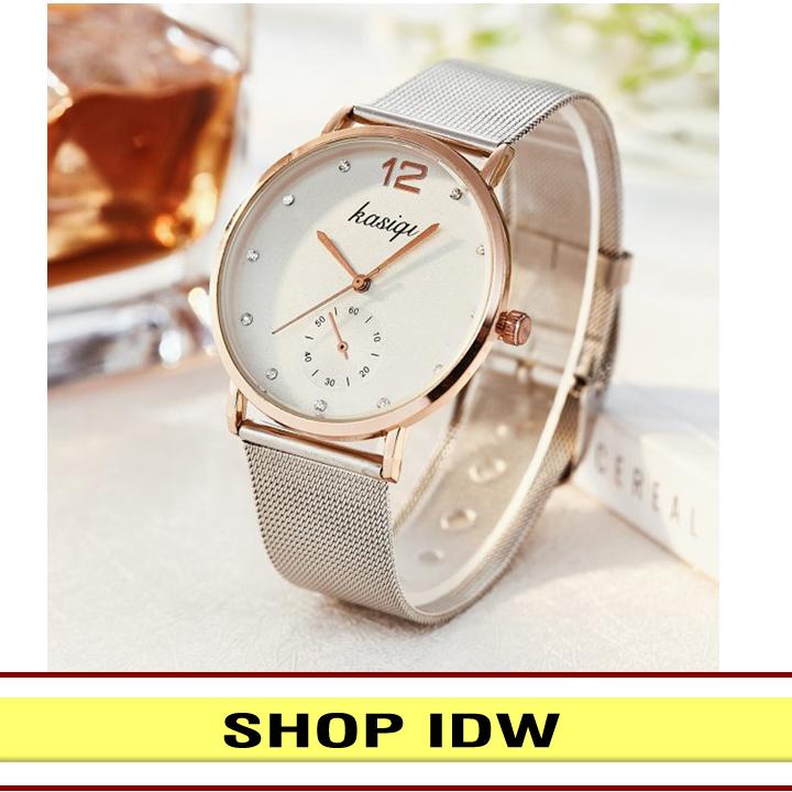 Đồng hồ nam nữ dây hợp kim thời trang Kasiqi IDW S2701