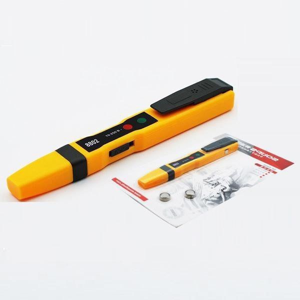 Bút thử điện chất lượng chính hãng bút thử điện cảm ứng nhật bản chip cực nhạy 8802 thử điện âm tường thông minh không cần tiếp xúc an toàn