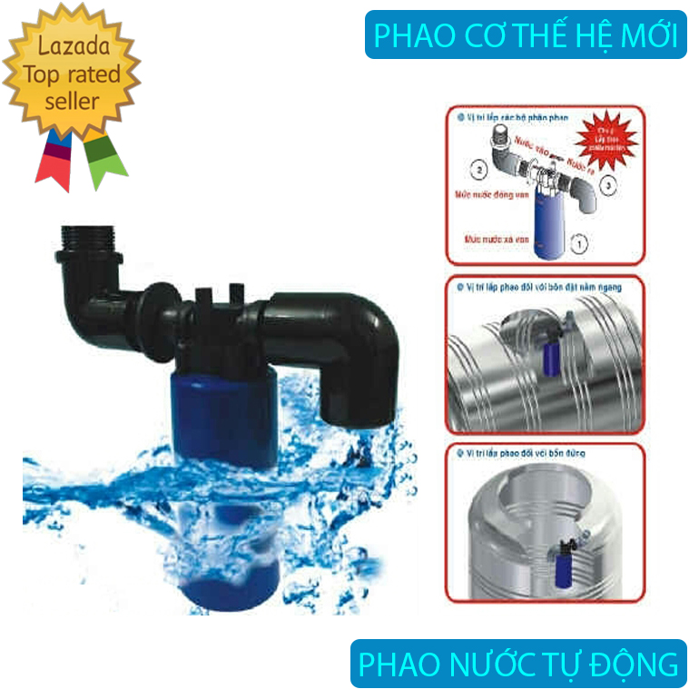 Phao cơ thế hệ mới Regally - Phao bơm nước tự động