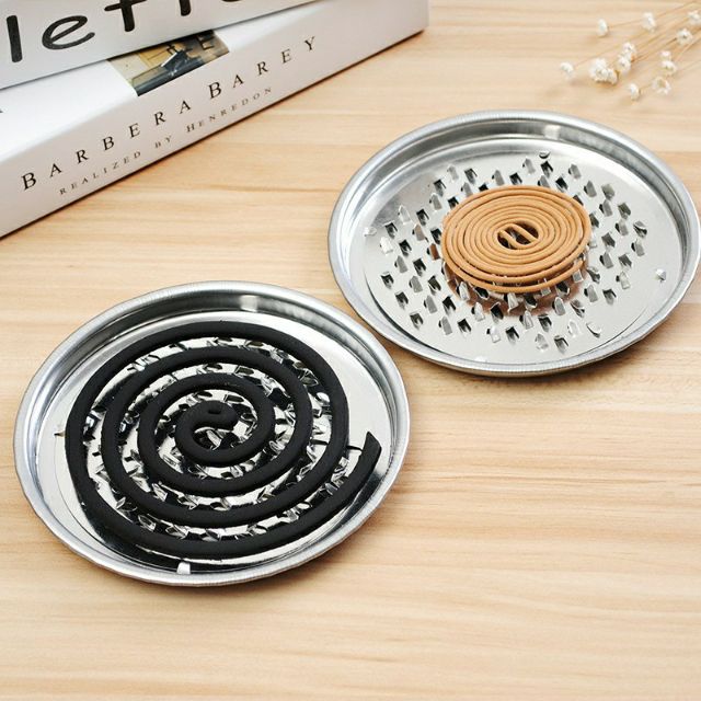 [Hot 2020] Bộ khay đốt nhang chống muỗi 15cm, diệt muỗi, diệt côn trùng, bảo vệ sức khỏe gia đình