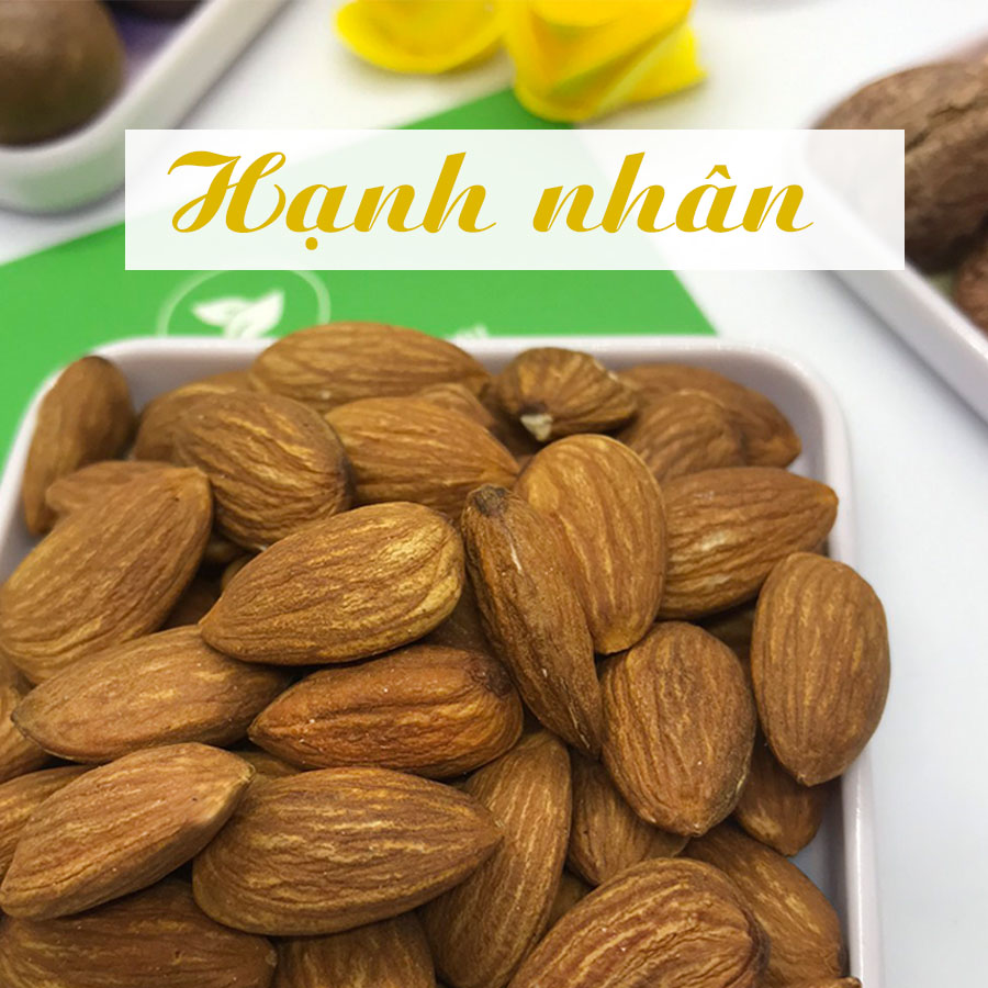Hạt hạnh nhân sống - 100g