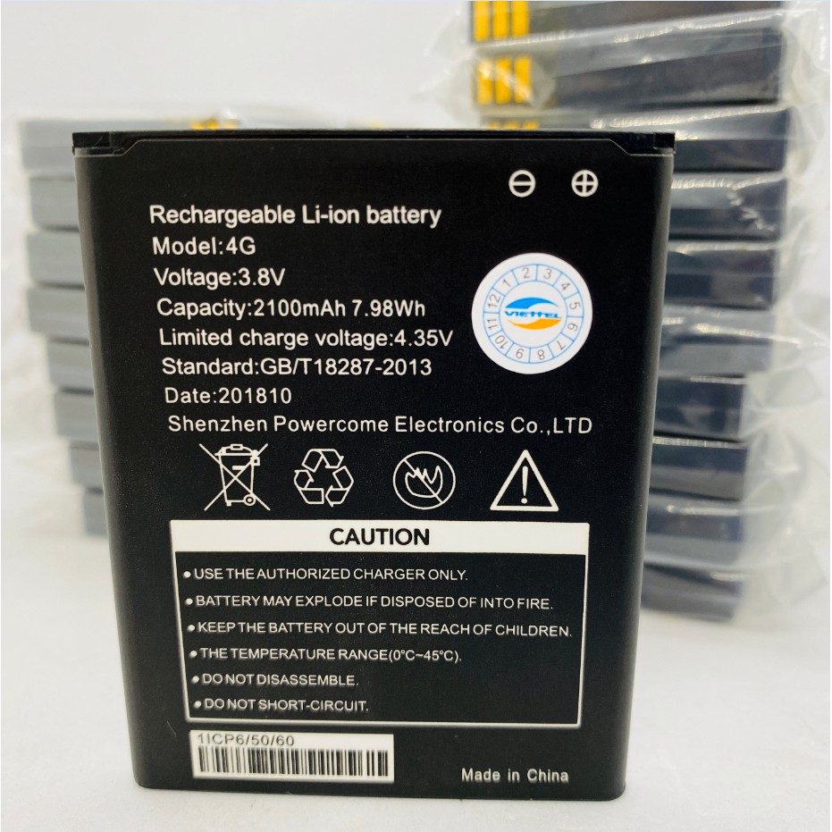 Pin bộ phát Wifi 4G Viettel D6610 dung lượng 2100mAh. Mới 100%