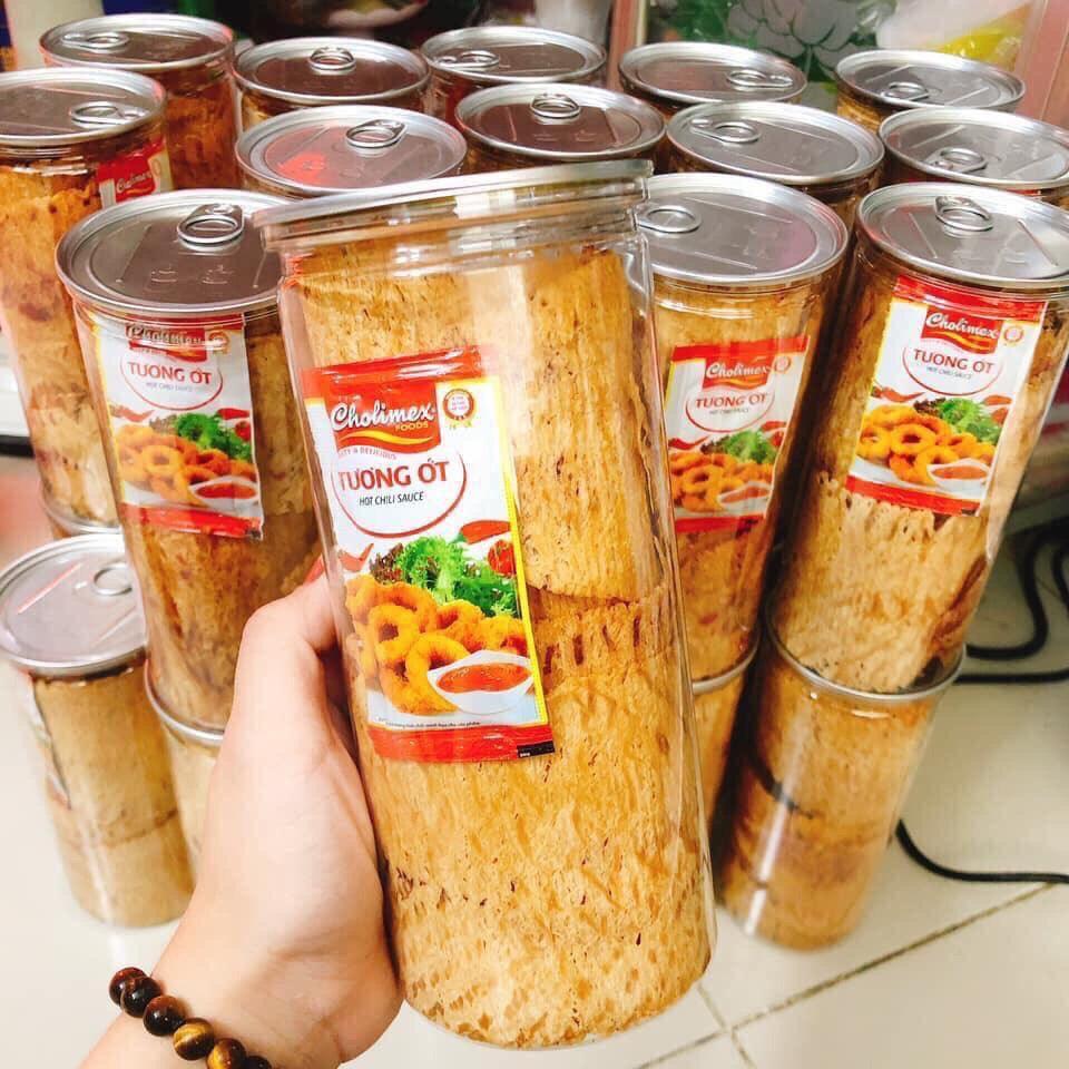 Khô Mực Tẩm Ớt 200gr