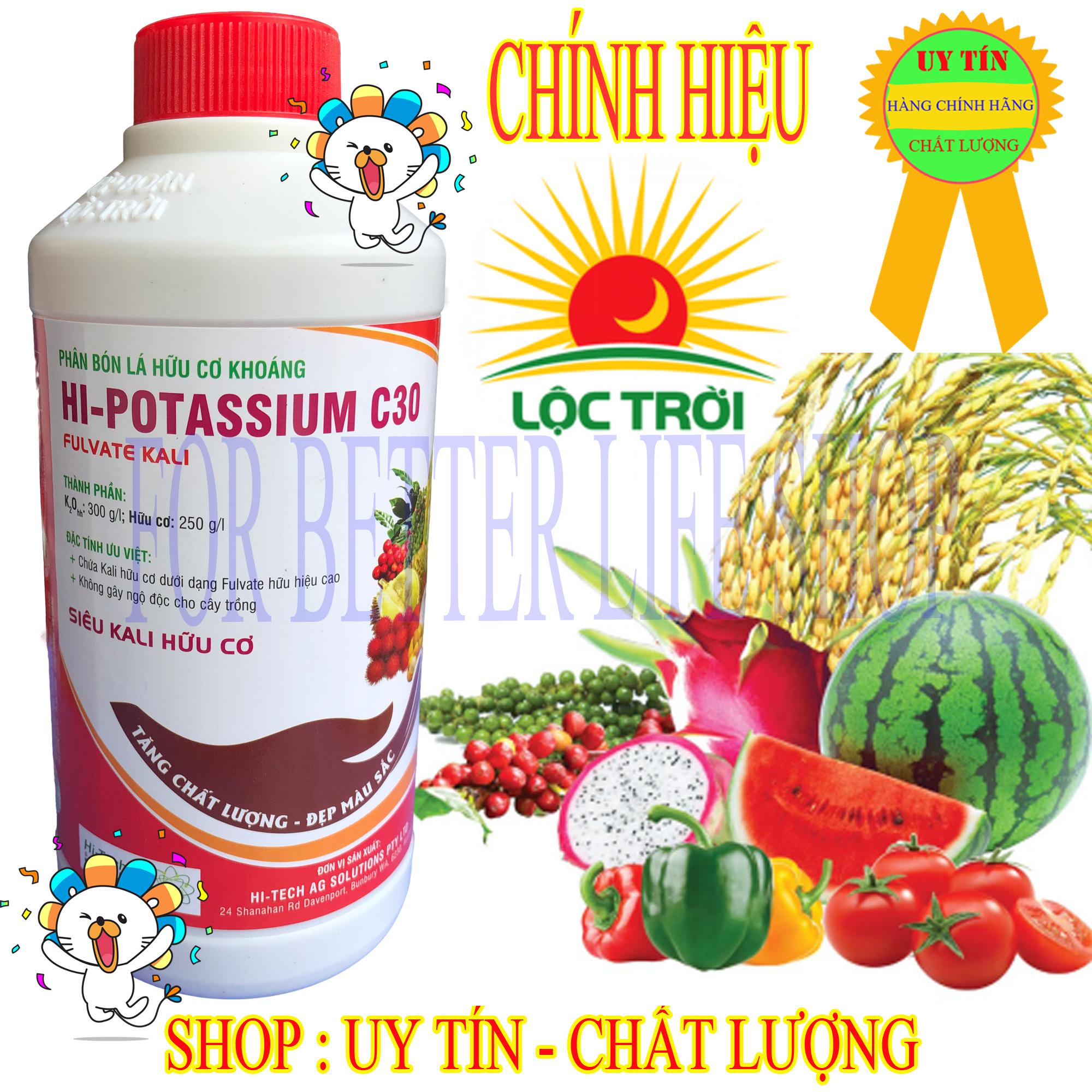 Chai 500ml - Phân bón hữu cơ cao cấp Hi-Potassium C30