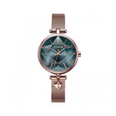 Đồng hồ nữ ja-1145b julius hàn quốc dây thép