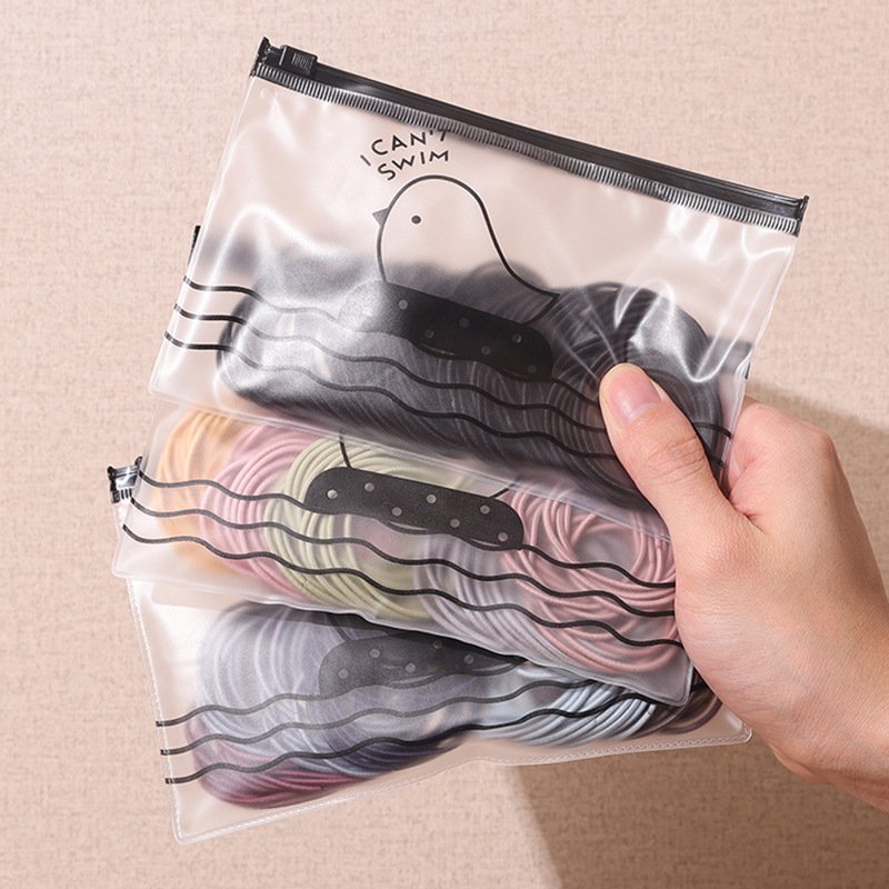 Set 100 dây thun cột tóc mix 5 màu bền đẹp