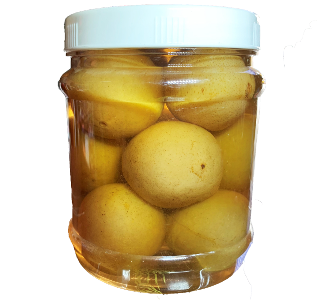 Chanh Muối Bến Tre 900g - Chanh muối có mật, nhà làm, nguyên chất 100%, cam kết đảm bảo không hóa chất thuốc tẩy, dùng để pha chế nước giải khát, chế biến món ăn