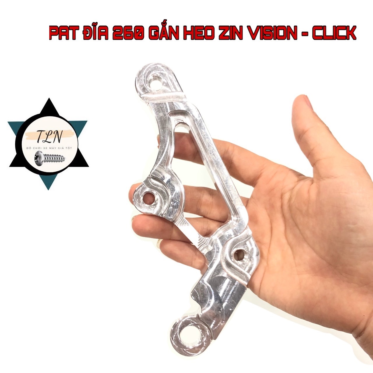 [HCM]PAT ĐĨA 260mm GẮN HEO ZIN CÁC DÒNG XE