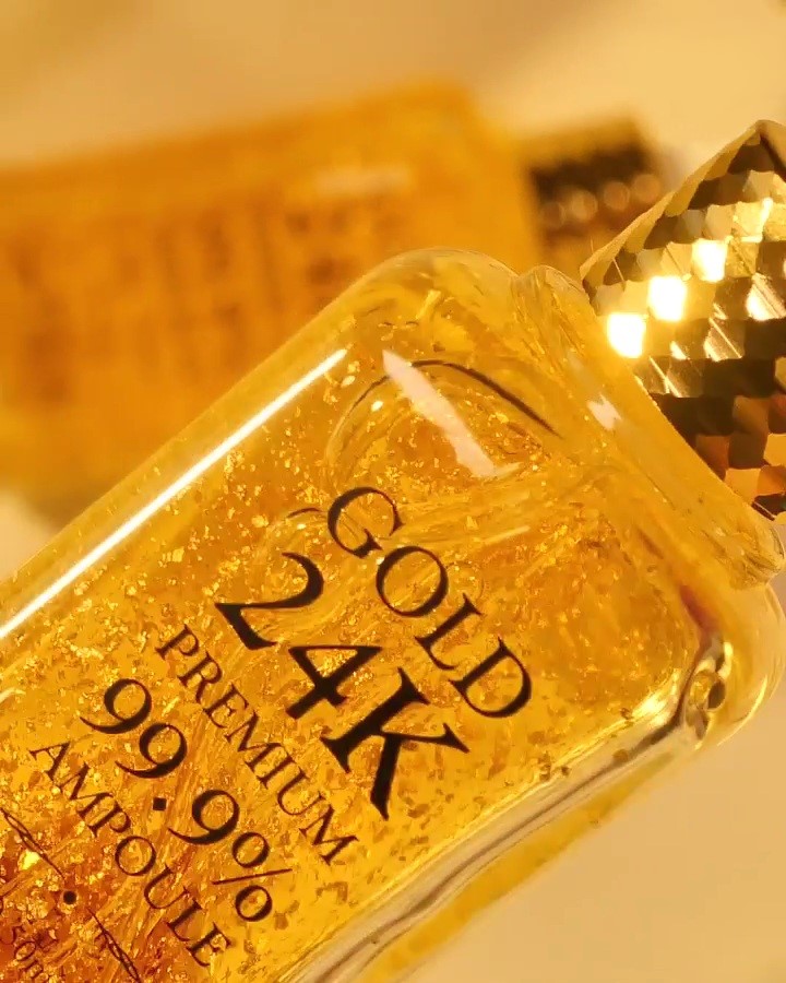 Hàng chính hãng - Tinh chất vàng 24k The Rucy Premium 99% Ampoule 50ml