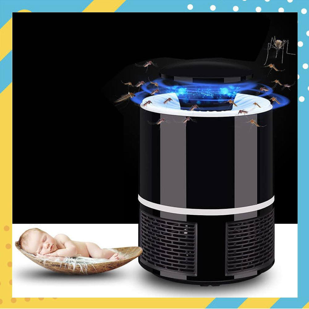 Đèn ngủ bắt muỗi sạc USB đa năng thế hệ mới có công dụng bắt muỗi với đèn Led và quạt hút muỗi êm ái cho gia đình bạn giấc ngủ ngon