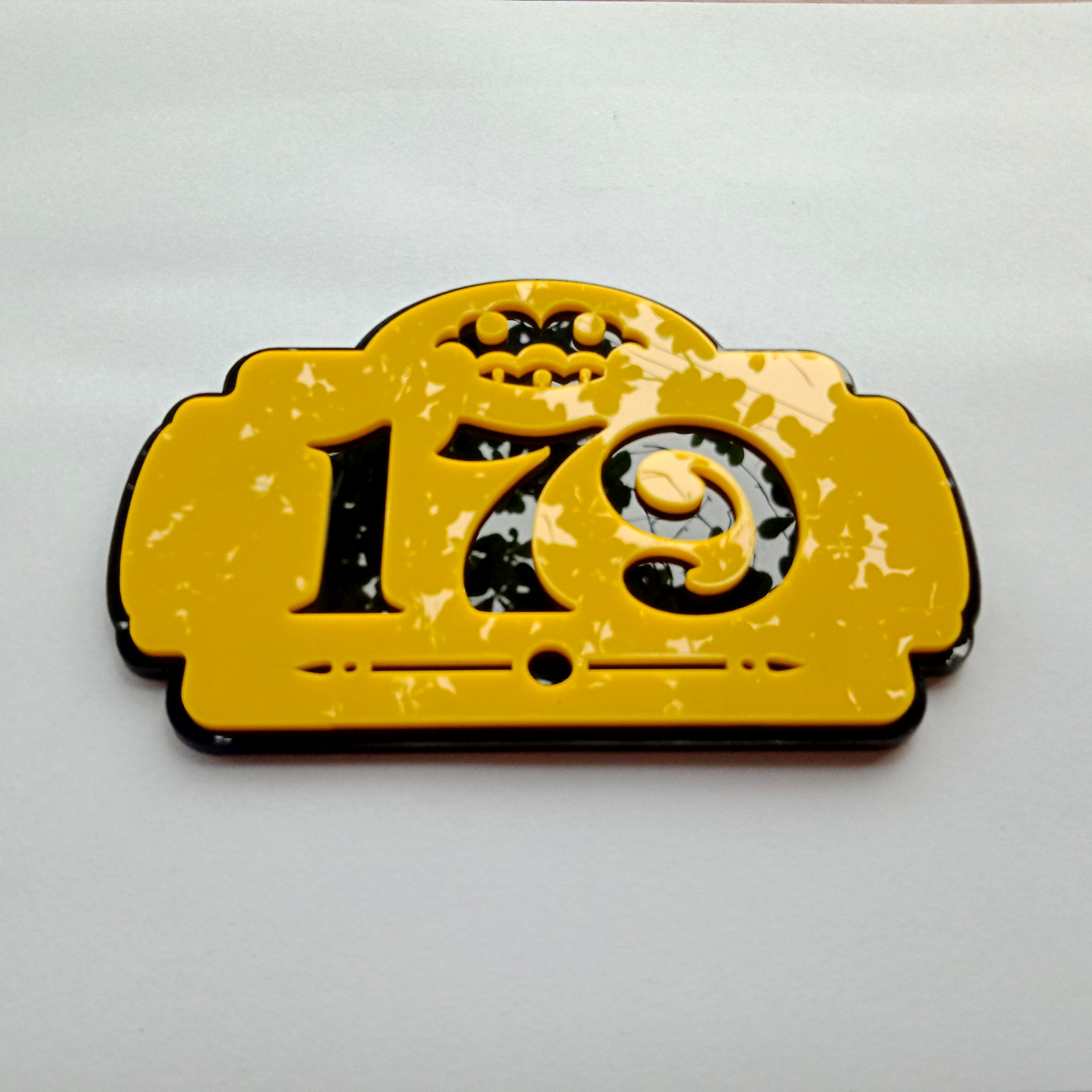 Bảng số phòng dán cửa làm theo yêu cầu