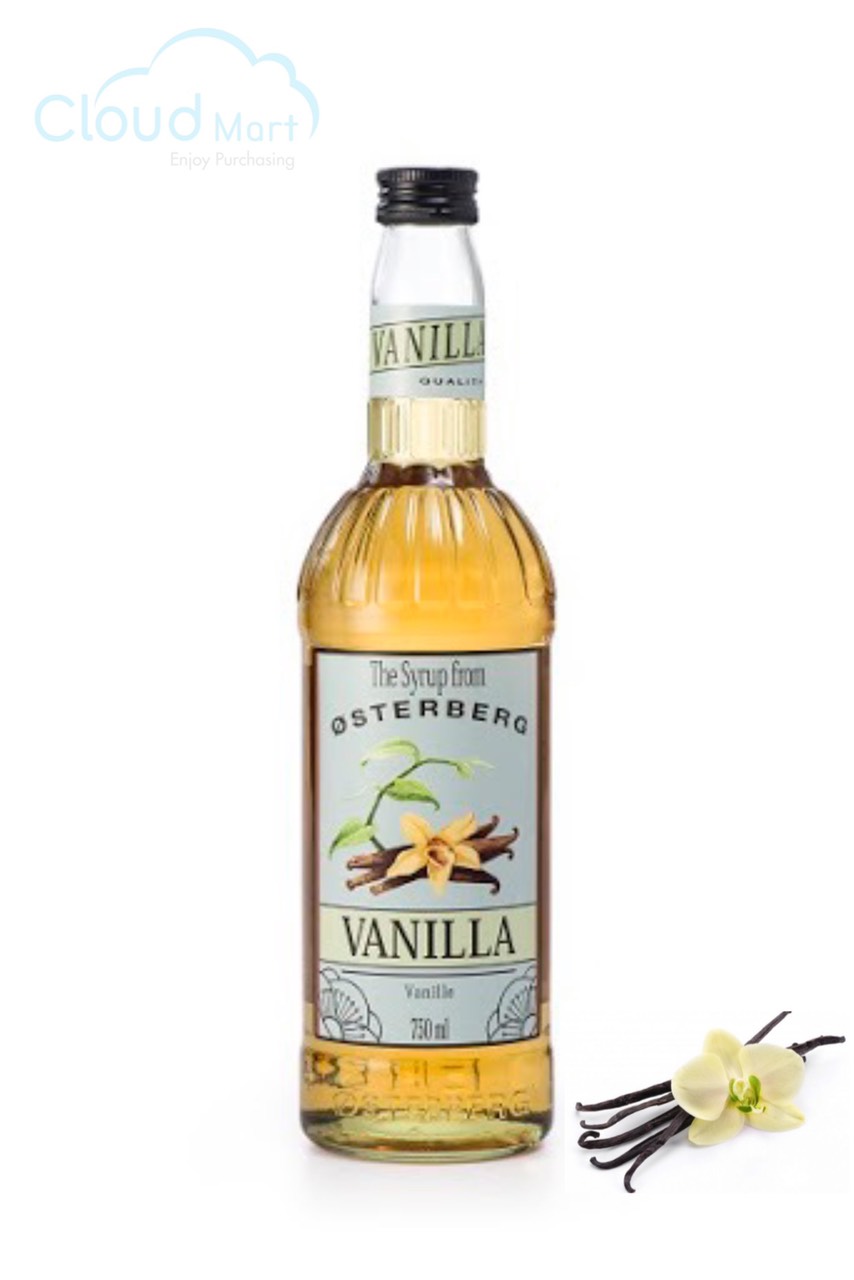 Syrup Osterberg Vanila 750ml