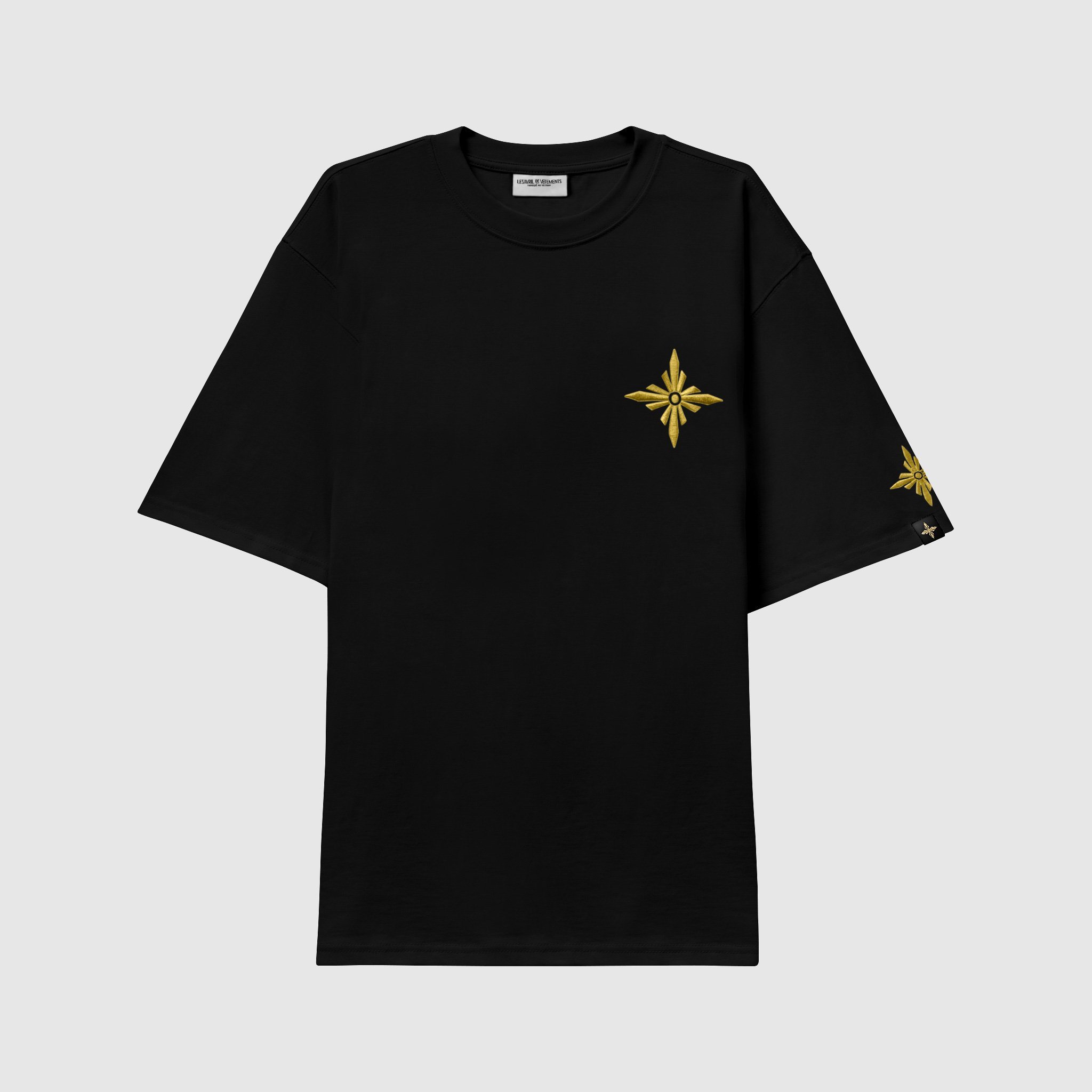 Áo thun LDV Black Gold Brilliante Tee Shirt