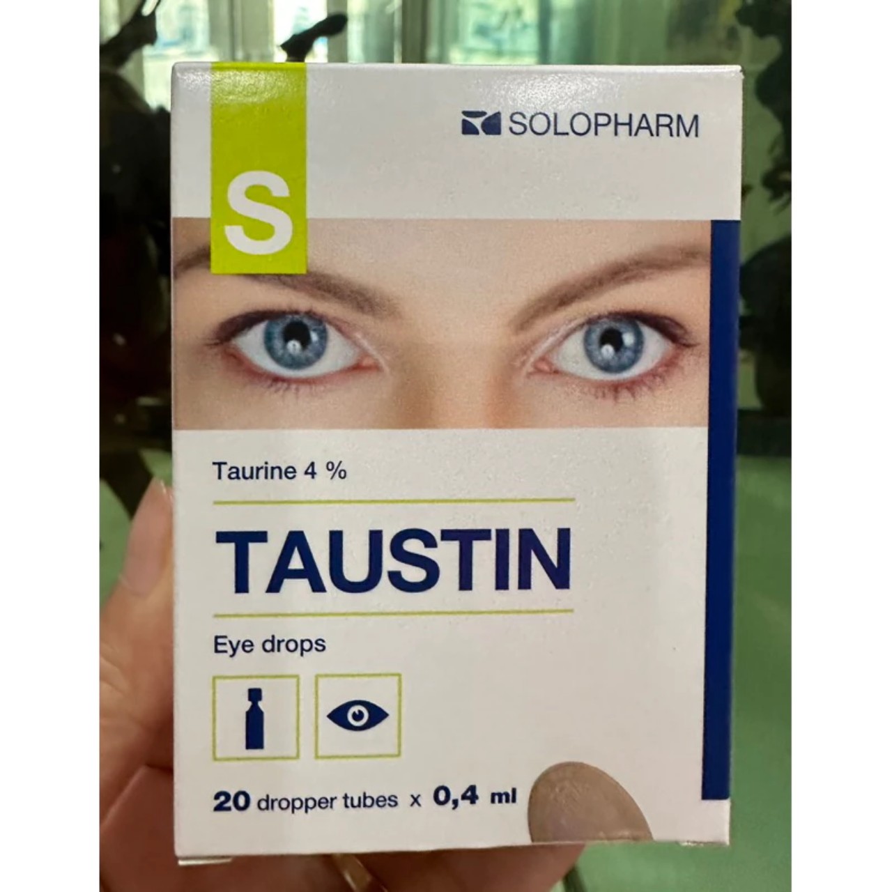 Dung dịch nhỏ mắt taustin 4%