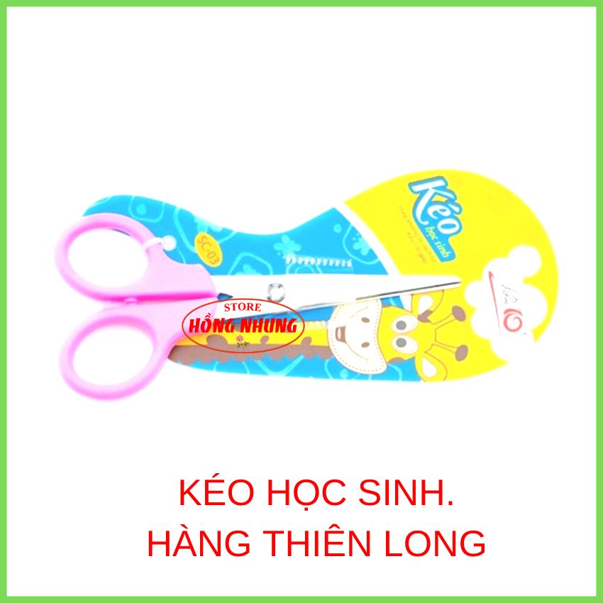 Kéo học sinh điểm 10 thiên long tp-sc03; hong nhung store