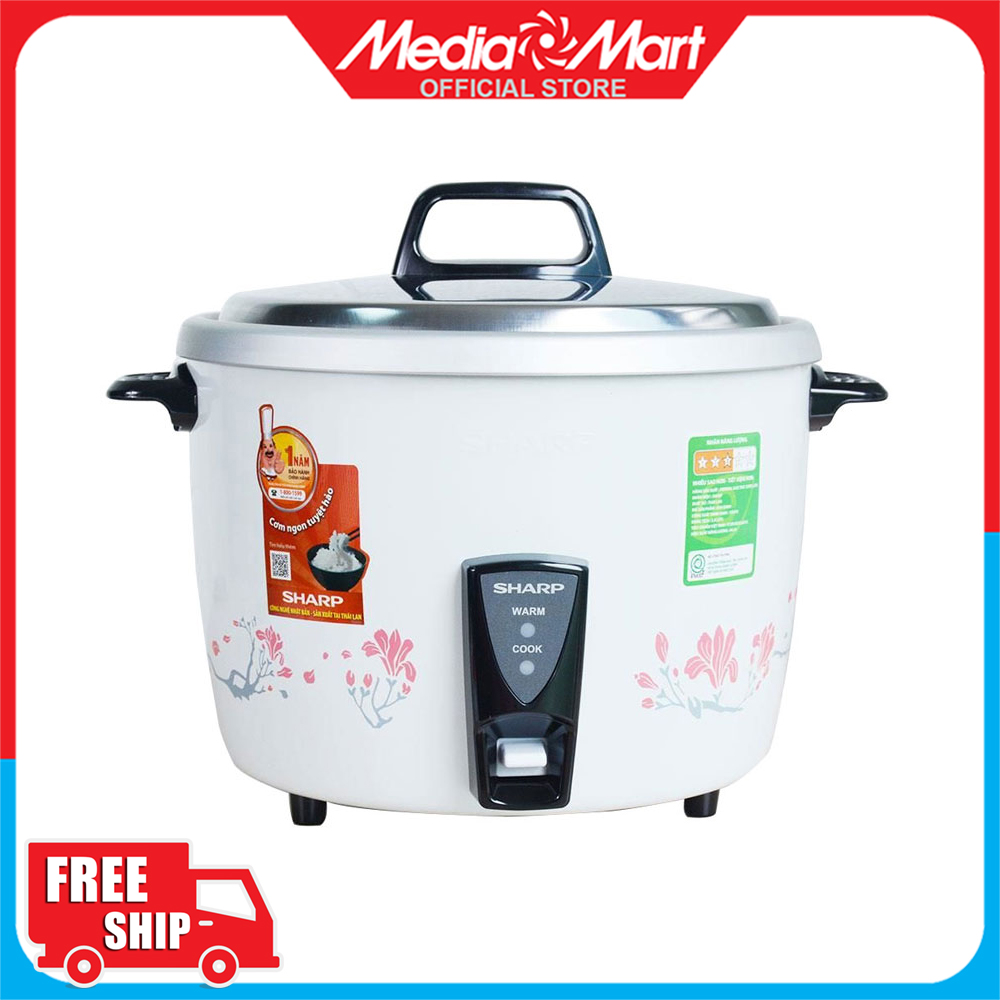 Nồi cơm điện cơ 3,8l sharp ksh-740v/d40v-thailand