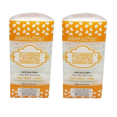 Bịch 12 gói bông ráy tai người lớn Lovely