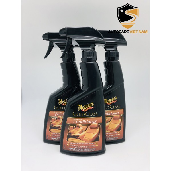 Dung Dịch Dưỡng Da Meguiar's G10916 Gold Class Rich Leather Cleaner & Conditioner nội thất ô tô Autocare Việt Nam