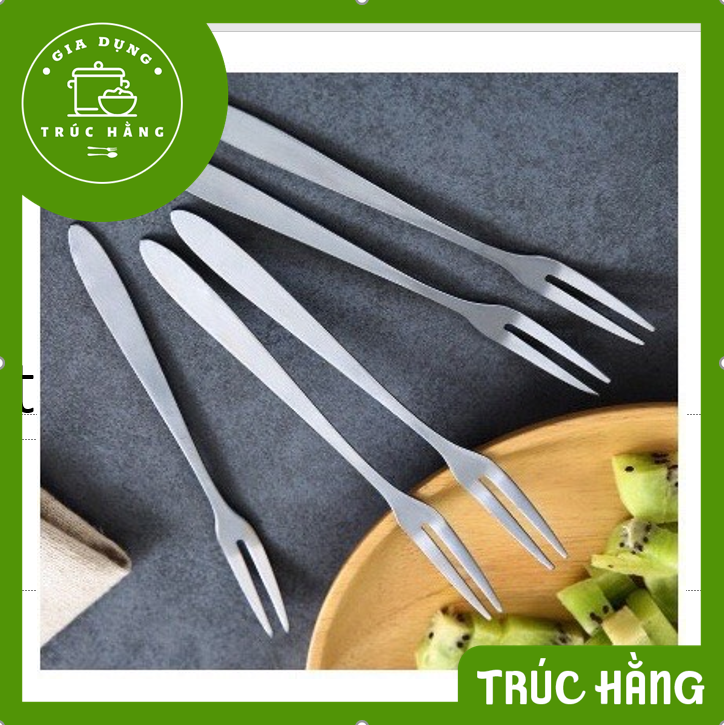 Nĩa xiên trái cây - nĩa ăn thức ăn- nĩa ăn ốc