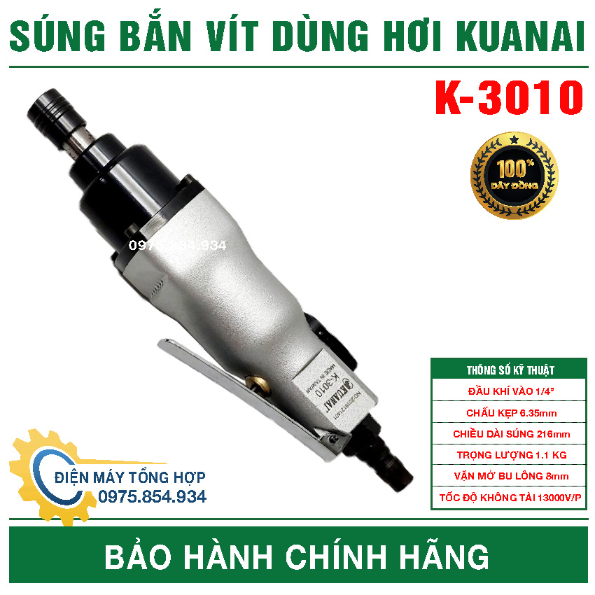 Máy bắt vít dùng hơi cầm tay made in taiwan - TANKKING