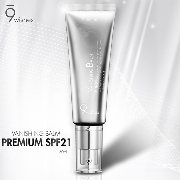 Kem Dưỡng Nâng Tone 9 Wishes Vanishing Balm Premium SPF21 50ml