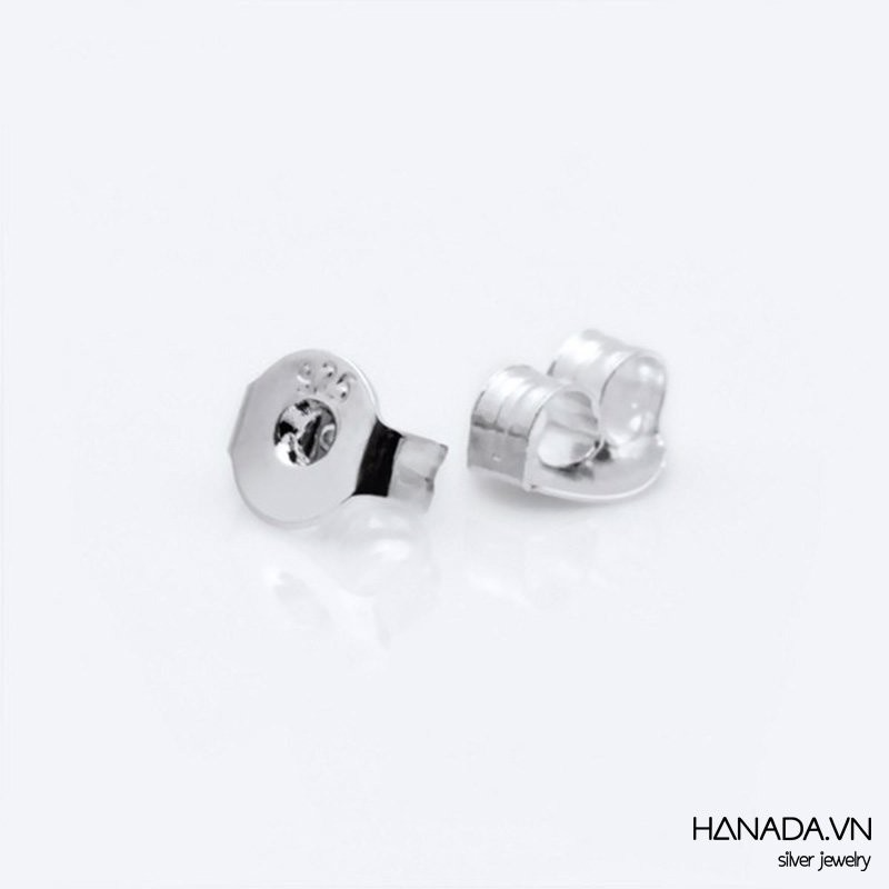 Chuôi bông tai bạc 925 hanada