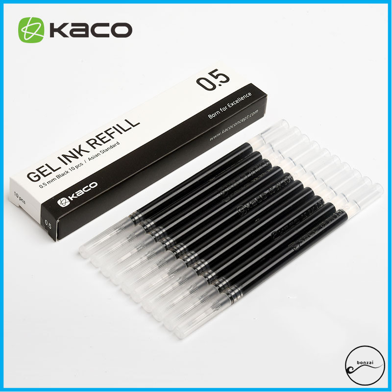 Ruột bút kaco pure màu đen