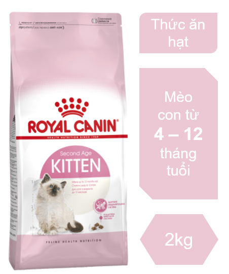 Royal Canin Kitten Thức ăn hạt cho mèo con