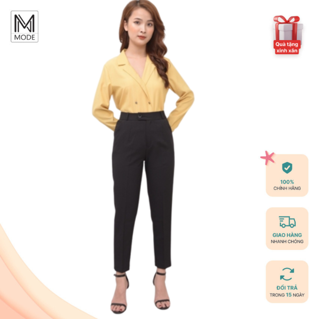 Quân Tây Công Sở Nữ Kiểu Mới - Quần Âu Công Sở Ngocmode Cao Cấp Cạp Cao Chất Vải Mềm Co Giãn Nhẹ Sờ Mịn Tay Form Dáng Đẹp, Đủ Size