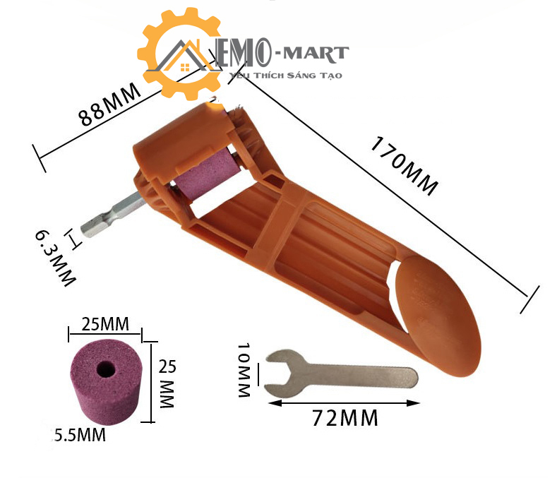 Dụng cụ mài mũi khoan