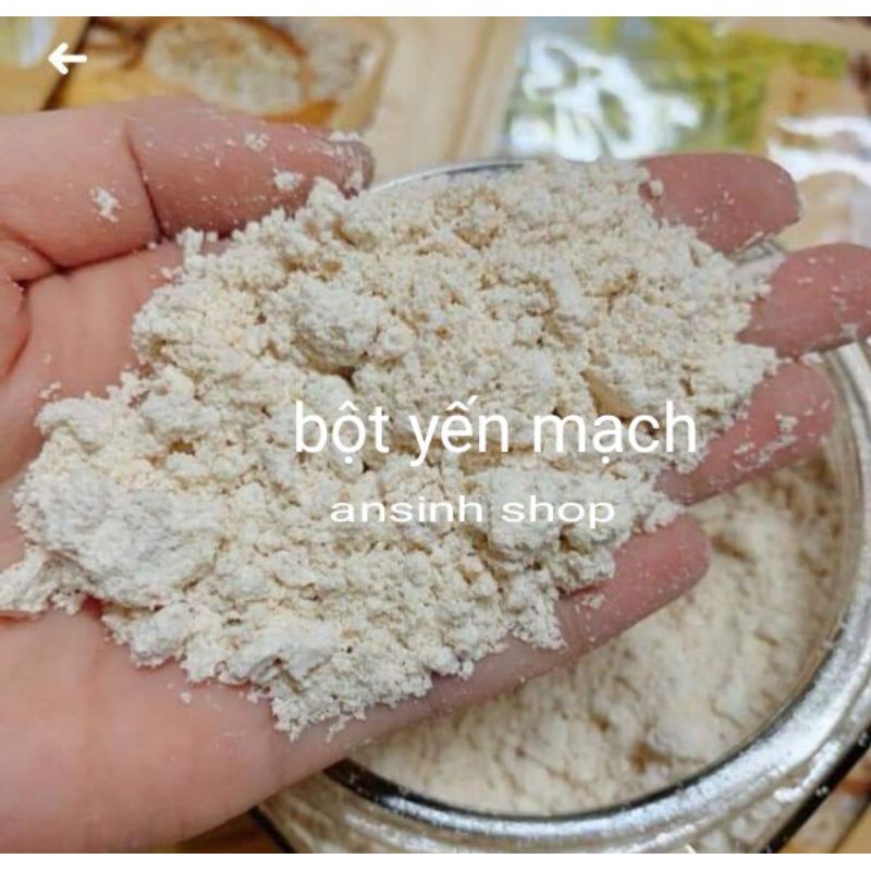 1kg bột yến mạch đắp mặt trắng da/ chống lão hóa