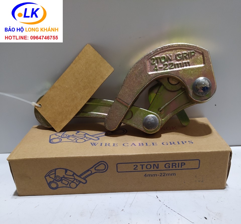 Cóc kẹp cáp 2 tấn