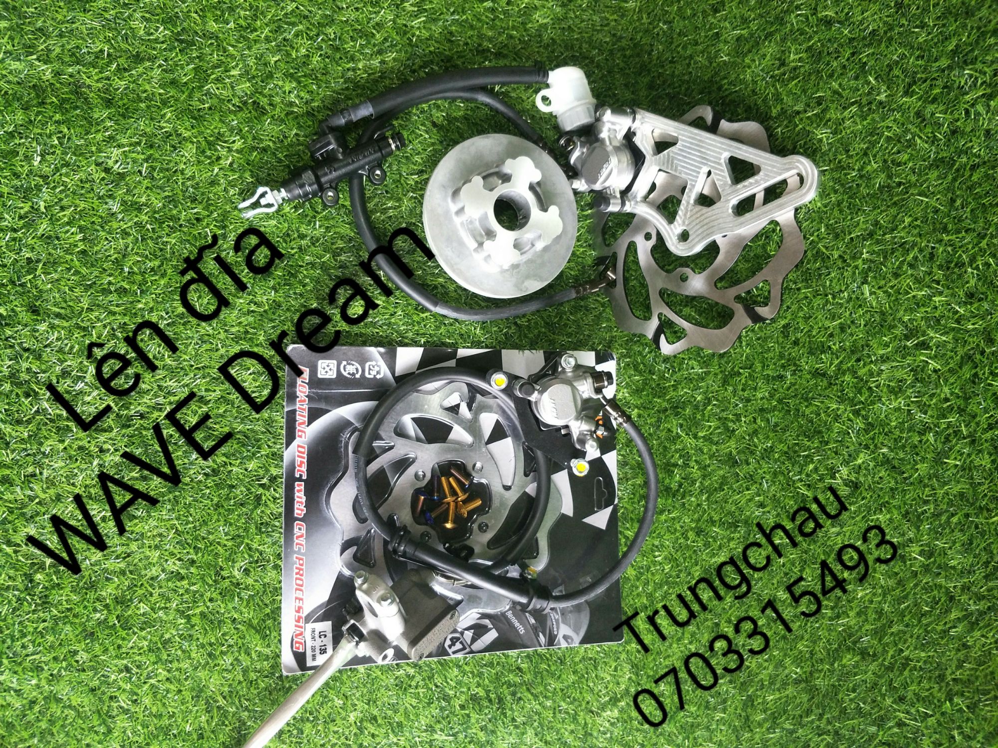 [HCM] COMPO LÊN ĐĨA SAU TAY DẦU HEO WAVE 110 RIN HÀNG HONDA MỚI  ĐẦY ĐỦ NHƯ HỈNH