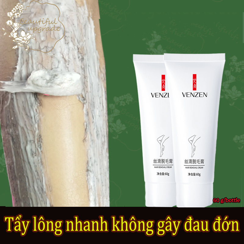 Kem tẩy lông vĩnh viễn 60g Kem tẩy lông toàn thân Nam và nữ Tẩy lông tay và chân Kem tẩy lông nách Chăm sóc lông Kem tẩy lông nách Kem tẩy lông chân cánh tay