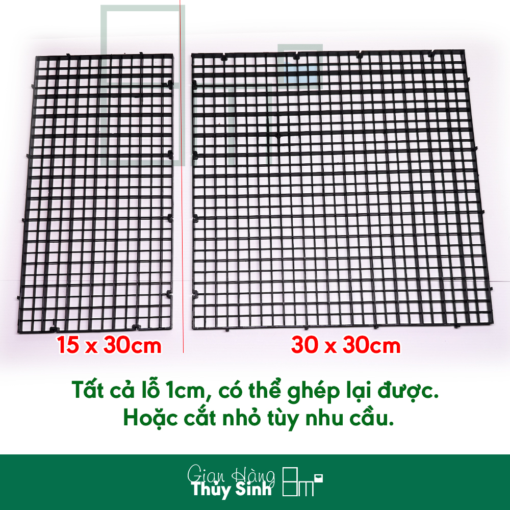Vỉ Nhựa Ngăn Hồ Cá, Vỉ Che Cá Nhảy, Vỉ Caro Đa Năng | 8m2 - 3
