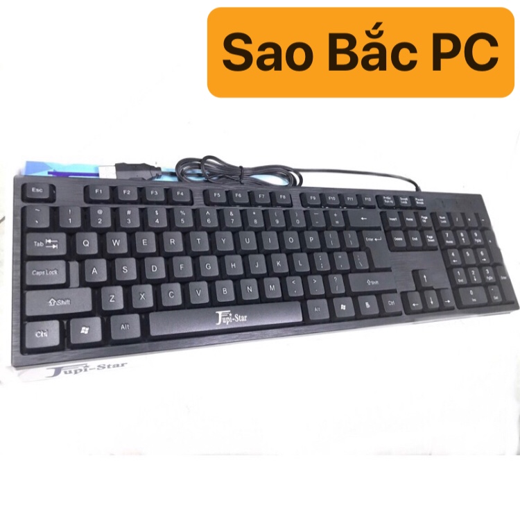 Bàn phím jupi-star kb6106 - hàng chính hãng- dùng văn phòng- bảo hành 12 tháng