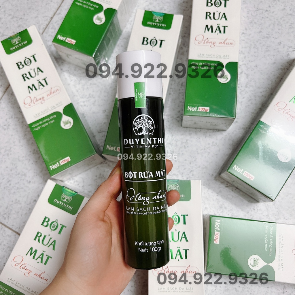 Bột Rửa Mặt Mỹ Nhân Hương Bách Y Sâm MỚI MỊN HƠN SẠCH SÂU (Hộp 100gr)