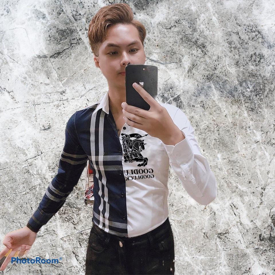 ÁO SƠ MI NAM CHẤT VẢI CAO CẤP NGOẠI NHẬP FORM ÔM BODY CỰC ĐẸP - JT