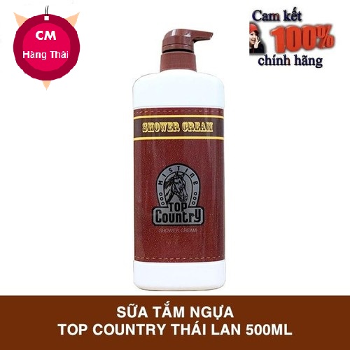 Sữa tắm Top Country Thái Lan chai 500ml