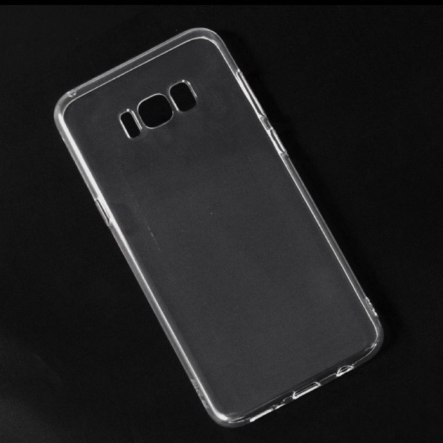 Ốp lưng Silicon trong suốt SS S8plus